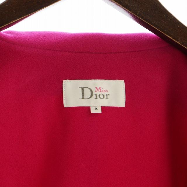 【中古】ミスディオール MISS DIOR ヴィンテージ チェスターコート ダブル ジャケット 金ボタン 長袖 総裏地 ミドル 中古】ミスディオール MISS DIOR ヴィンテージ チェスターコート