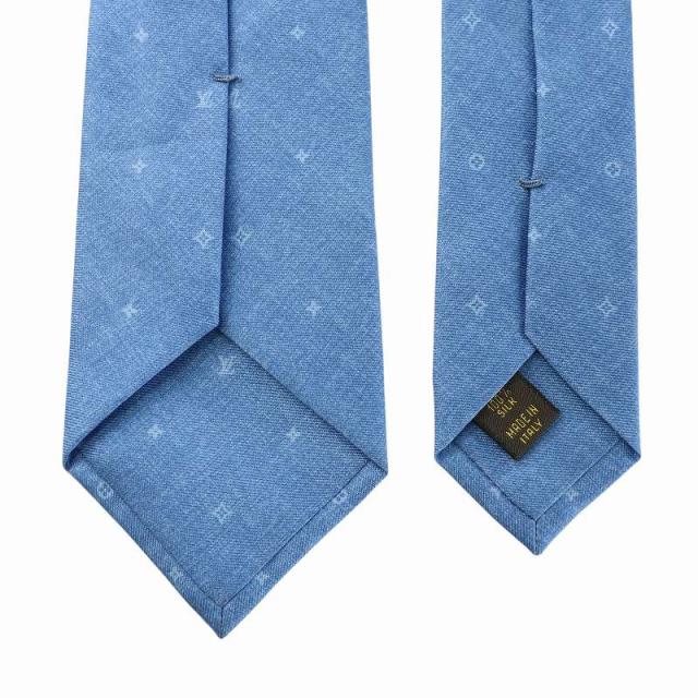 中古】ルイヴィトン LOUIS VUITTON ネクタイ 絹 シルク レギュラータイ