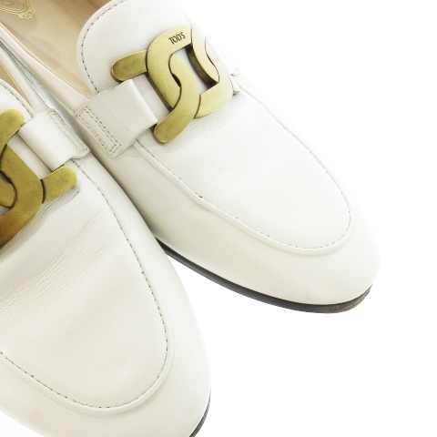 中古トッズ 【美品】TOD'S トッズ ローファー 革靴 レザー