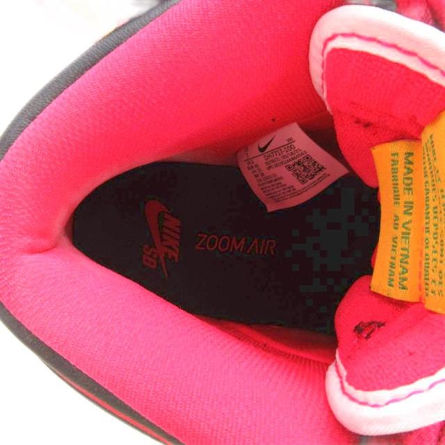 【中古】ナイキ NIKE Gundam Unicorn × Nike SB Dunk High PRO QS "UNICORN" スニーカー シューズ ハイカット 25cm