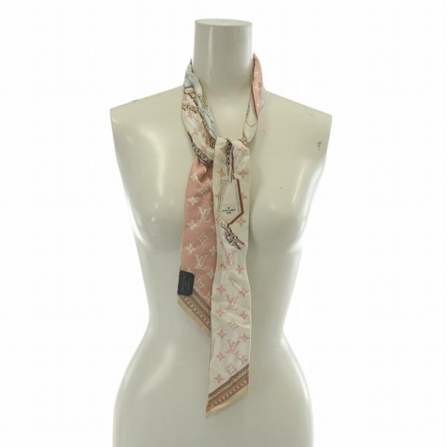中古】LOUIS VUITTON バンドーBB アルティメット スカーフ 絹 シルク