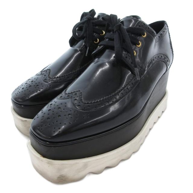 ステラマッカートニーエリス36 美品✨ステラマッカートニー 厚底 革靴