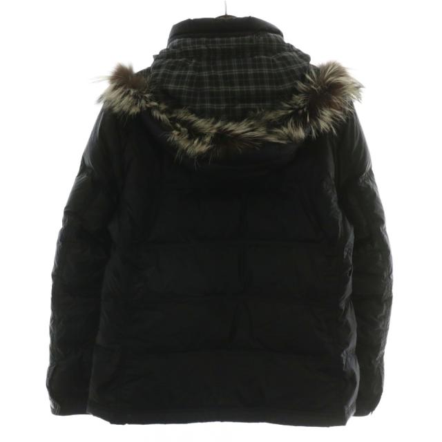 【希少】バーバリーブラックレーベル ダウンジャケット フード ノバチェック M