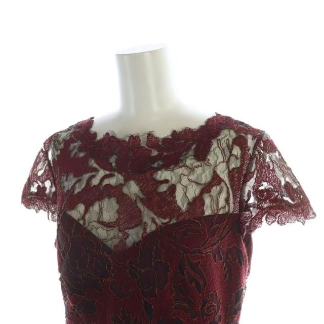 中古】タダシショージ TADASHI SHOJI ミドルワンピース ドレス レース