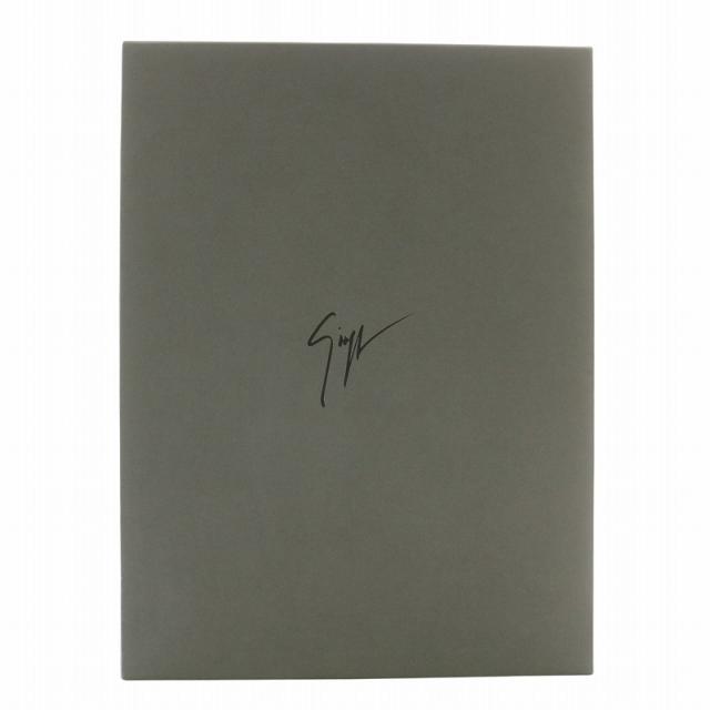 【中古】GIUSEPPE ZANOTTI DESIGN MAY LONDON スリッポン スニーカー ローカット ロゴ 35.5 22.5cm 黒 RW70006