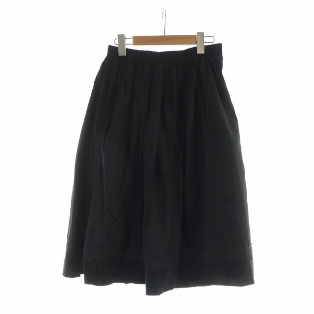 中古】エルメス HERMES ウール ストレッチ タイト スカート 無地