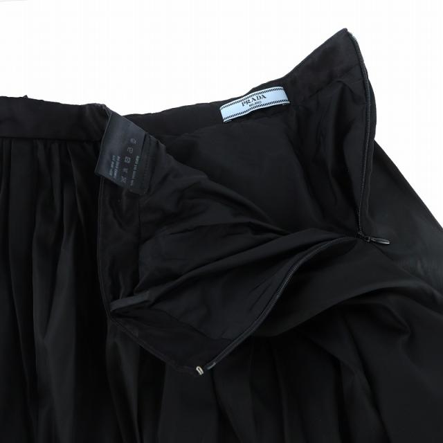 FRAY I.D フレアスカート グリッターフラワーシアーフレアスカート