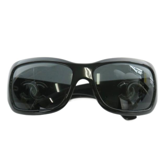 中古】シャネル CHANEL 眼鏡 サングラス セルフレーム カラーレンズ