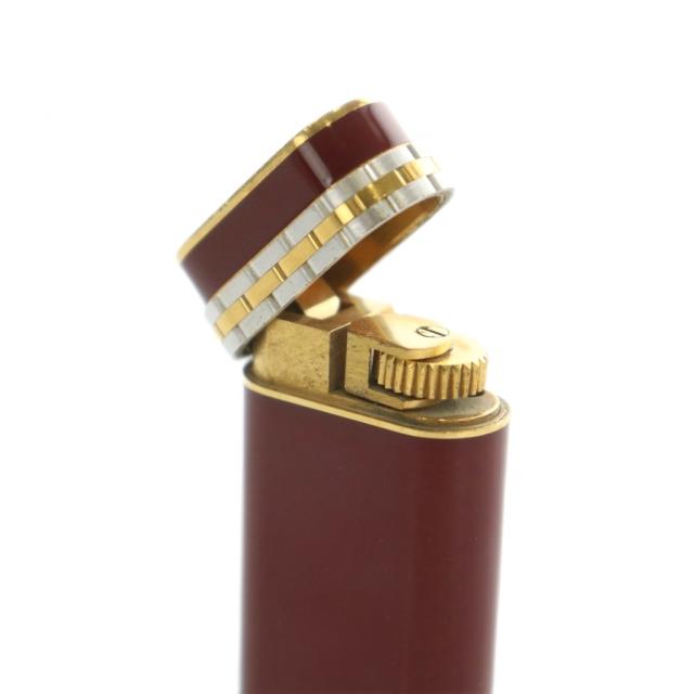 ジャンク品】Cartier カルティエ ガスライター ゴールド色 ジャンク品】Cartier カルティエ ガスライター ゴールド色
