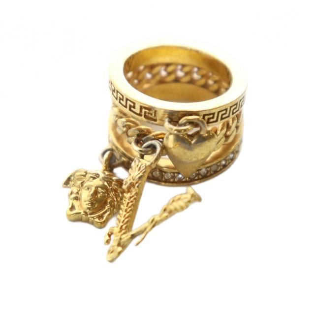 ゴールド（金色）系 VERSACE(ヴェルサーチェ) 指輪・リング(メンズ) - 海外通販のBUYMA ヴェルサーチ 指輪 リング メデューサ ゴールド  メン VERSACE ブランド ハイブランド ベルサーチ アクセサリー 1010470 versaceリング ヴェルサーチェ　ゴールドリング 指輪 アクセサリー