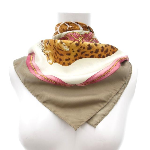 中古】サルヴァトーレフェラガモ Salvatore Ferragamo 大判 スカーフ