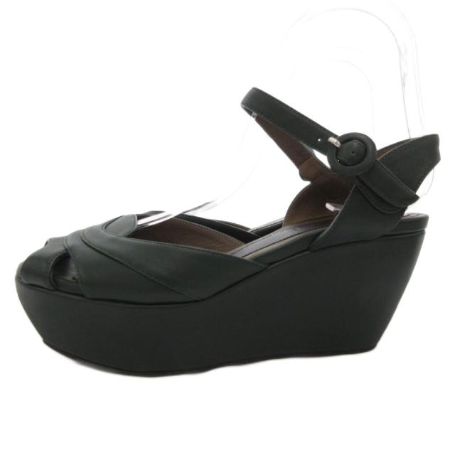 中古】マルニ MARNI ストラップサンダル ウェッジソール 厚底 中古】マルニ MARNI ストラップサンダル ウェッジソール 厚底