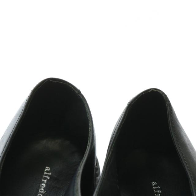 【中古】alfredoBANNISTER グルカサンダル 牛革 レザー ボリュームソール ベルト 43 27.5cm 黒 52461005055