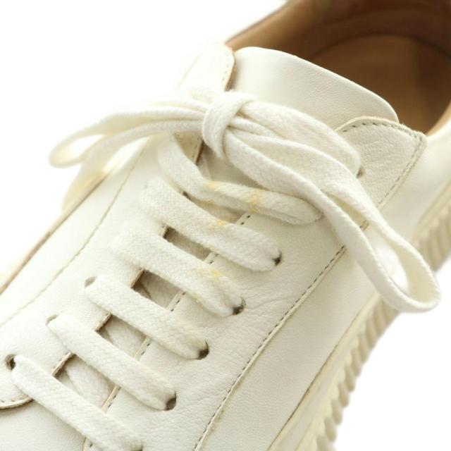 中古】ジルサンダー JIL SANDER スニーカー レザー ローカット 厚底