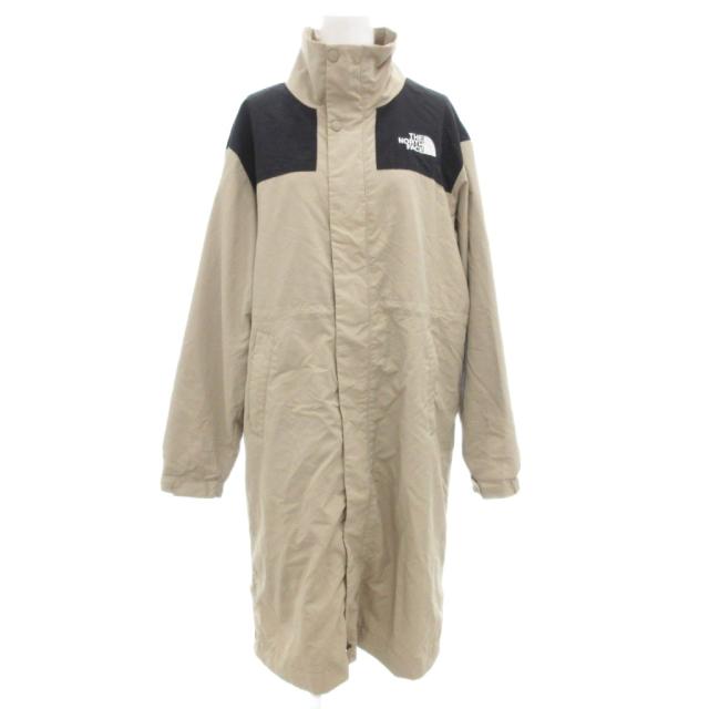 【中古】ザノースフェイス THE NORTH FACE ホワイトレーベル マティスコート S ベージュ 黒 ブラック ミリタリー