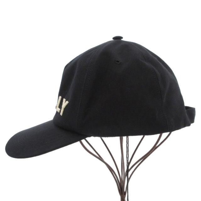 中古】未使用品 バリー BALLY タグ付き キャップ 帽子 ロゴ刺繍