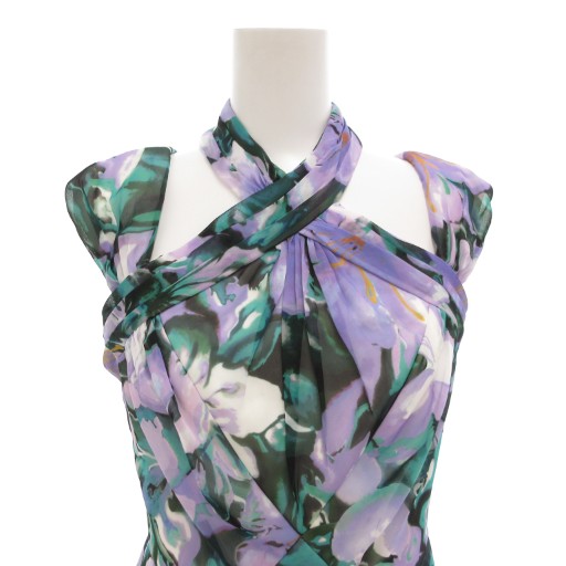 中古】タダシショージ TADASHI SHOJI ワンピース ドレス ノースリーブ