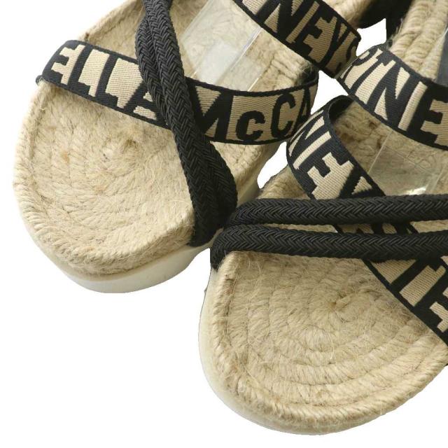 中古】STELLA McCARTNEY ガイア サンダル エスパドリーユ 厚底