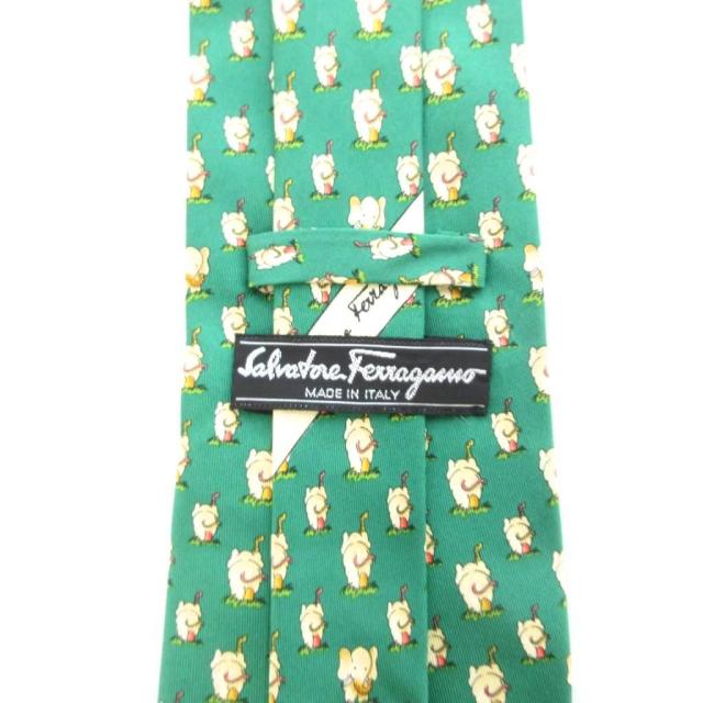 中古】サルヴァトーレフェラガモ Salvatore Ferragamo ネクタイ ゾウ