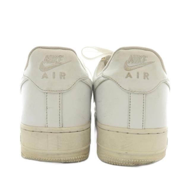 【中古】NIKE × Supreme Air Force 1 Low White スニーカー レザー ローカット ロゴ US11.5 29.5cm 白 CU9225-100