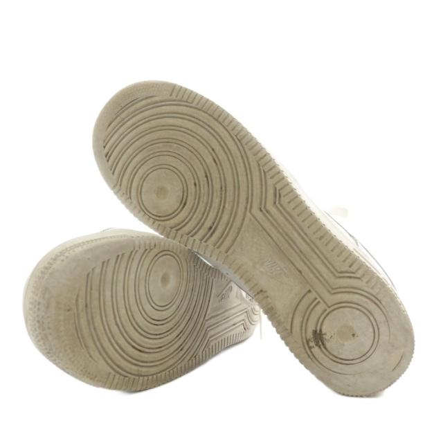 【中古】NIKE × Supreme Air Force 1 Low White スニーカー レザー ローカット ロゴ US11.5 29.5cm 白 CU9225-100