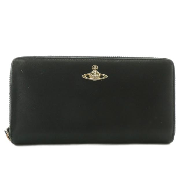 Vivienne Westwood *ラウンドファスナー 長財布*中古美品 箱有 Vivienne Westwood RODEO ラウンドファスナー長財布ユニセックス