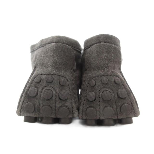 【中古】ルイヴィトン LOUIS VUITTON ドライビングシューズ スニーカー 6.5 25.5cm スエード レザー ロゴ 黒