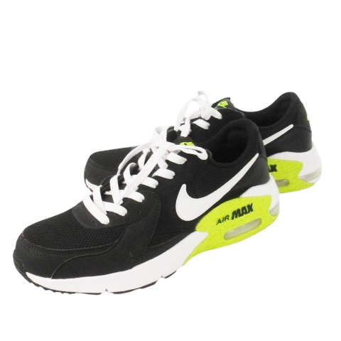 【中古】ナイキ NIKE AIR MAX EXCEE エアマックス エクシー スニーカー メッシュ ロゴ 切替 配色 29.0cm 黒 黄