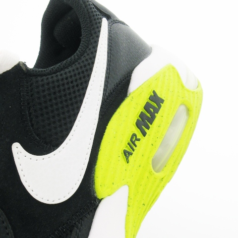 【中古】ナイキ NIKE AIR MAX EXCEE エアマックス エクシー スニーカー メッシュ ロゴ 切替 配色 29.0cm 黒 黄