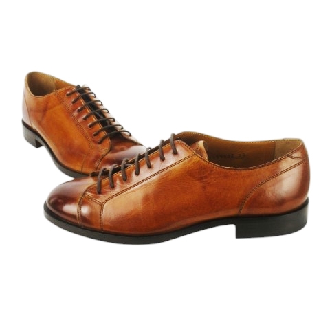 【中古】未使用品 アルフレッドバニスター alfredoBANNISTER レースアップモンキーシューズ ドレス 革 39 茶_1