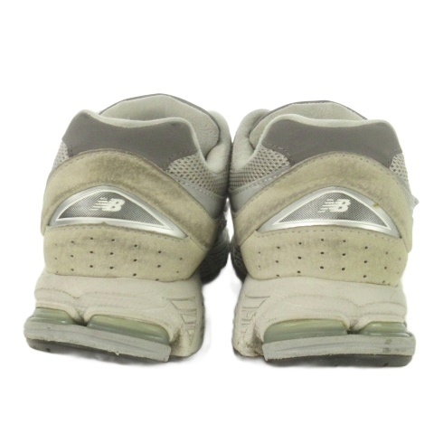 【中古】NEW BALANCE running 2002R ランニングシューズ スニーカー ローカット レースアップ 26.5cm グレー