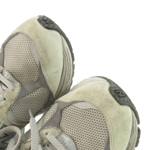 【中古】NEW BALANCE running 2002R ランニングシューズ スニーカー ローカット レースアップ 26.5cm グレー