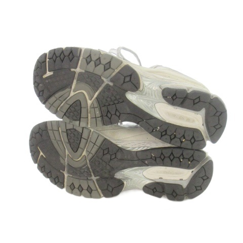 【中古】NEW BALANCE running 2002R ランニングシューズ スニーカー ローカット レースアップ 26.5cm グレー