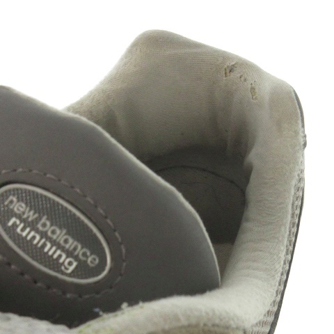 【中古】NEW BALANCE running 2002R ランニングシューズ スニーカー ローカット レースアップ 26.5cm グレー