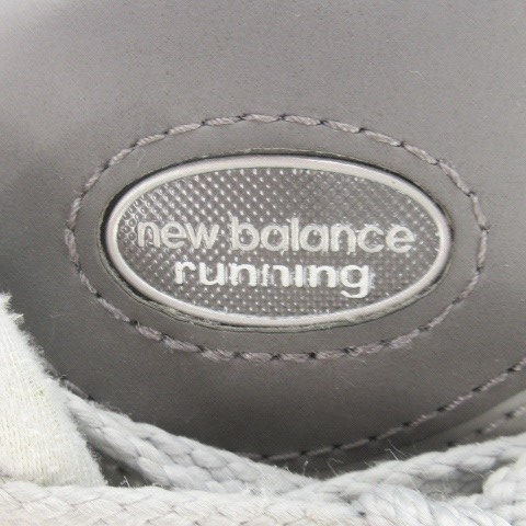 【中古】NEW BALANCE running 2002R ランニングシューズ スニーカー ローカット レースアップ 26.5cm グレー