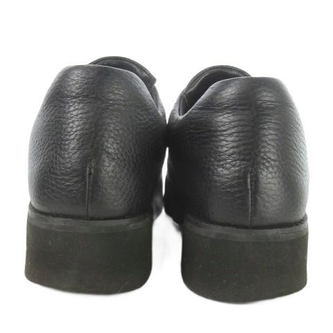【中古】スペクタスシュー SPECTUS SHOES CO. GROCKER レザーシューズ 厚底 ボアシステム 25.5cm 黒