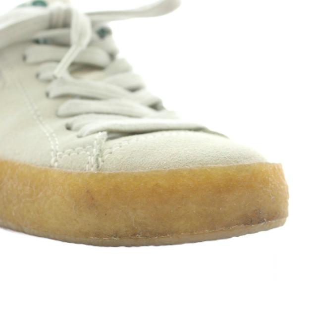 【中古】プーマ PUMA × Ami Paris Suede Crepe Pristine スニーカー ローカット US5.5 23.5cm ベージュ 緑 384146-01