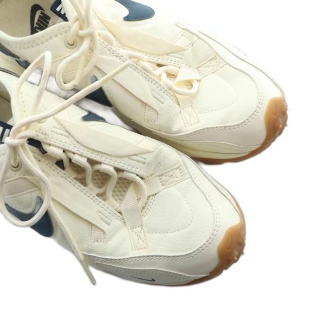 【中古】ナイキ NIKE TC7900 ローカットスニーカー シューズ 靴 レザー ロゴ DD9682-103 ペールアイボリー 23.5cm