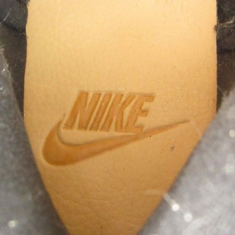 【中古】ナイキ NIKE Dunk High LXX ハイカットスニーカー レザー 23.5cm 茶 ブラウン レースアップ ロゴ