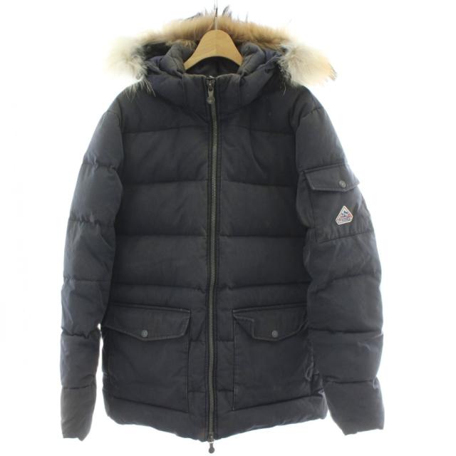 【中古】ピレネックス Pyrenex AUTHENTIC JACKET オーセンティックジャケット ダウンジャケット M ネイビー 紺色