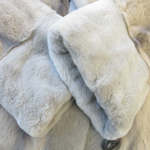 中古】Chombert リバーシブル ミンク ウィーゼル ファー コート ロング