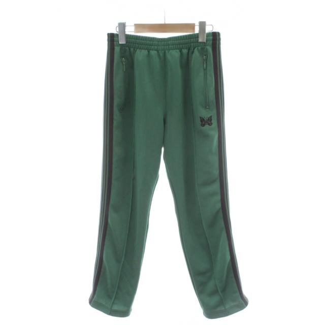 【中古】ニードルス ニードルズ Needles ナロートラックパンツ Narrow Track Pant XS 緑 グリーン サイドライン ロング