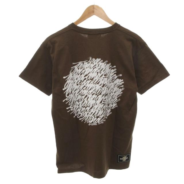 【中古】WIND AND SEA × IT'S A LIVING Mural T Shirt Tシャツ カットソー プリント M ブラウン /FF ■GY19 メンズ_1