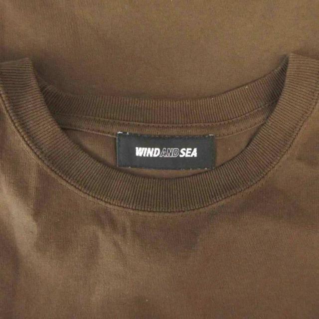 【中古】WIND AND SEA × IT'S A LIVING Mural T Shirt Tシャツ カットソー プリント M ブラウン /FF ■GY19 メンズ_5