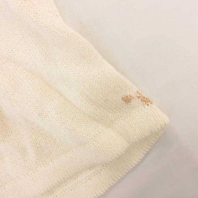 【中古】アイスバーグ ICEBERG ヴィンテージ チュニック ニット セーター スヌーピー柄 長袖 44 白 ホワイト_7