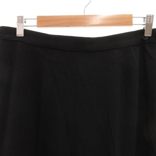 【中古】エルメス HERMES マルジェラ期 パンツ スラックス ワイド ストレート 黒 ブラック /FF ■GY64 レディース_2