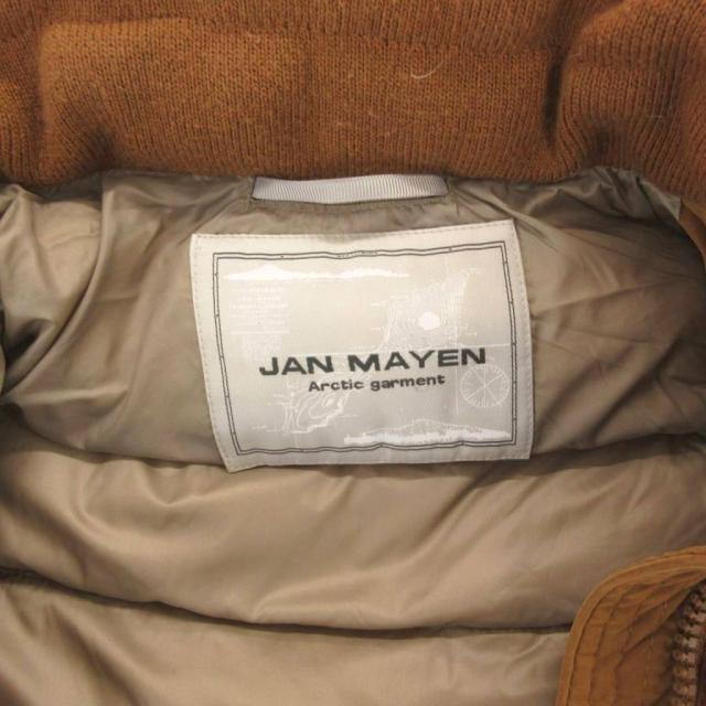 【中古】ヤンマイエン JAN MAYEN ムーレー MOORER ダウンコート フード付き ロング 40 茶 ブラウン レディース_5