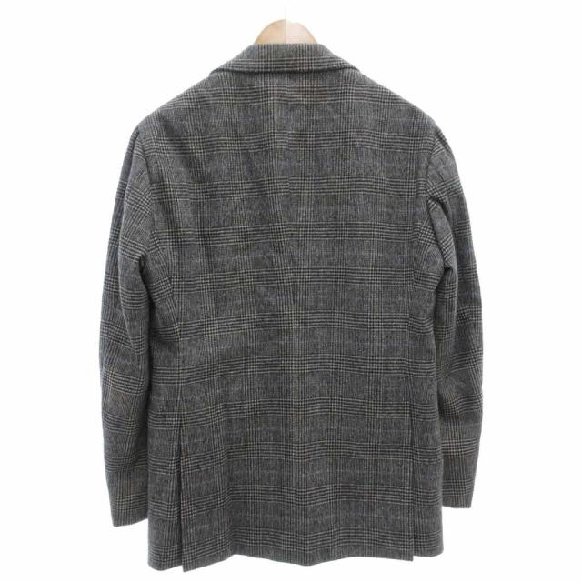 【中古】リングヂャケット スーツ セットアップ シングル テーラードジャケット パンツ スラックス 2B 段返り 50_2