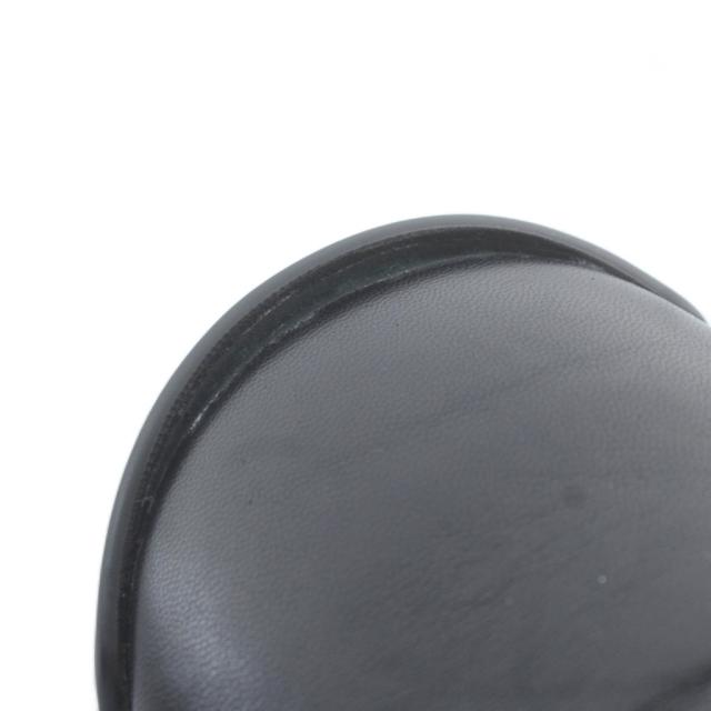 【中古】BOTTEGA VENETA 23SS FLASH Stivale Nero チェルシーブーツ ショート レザー サイドゴア 厚底 40 25?p 黒 緑_7