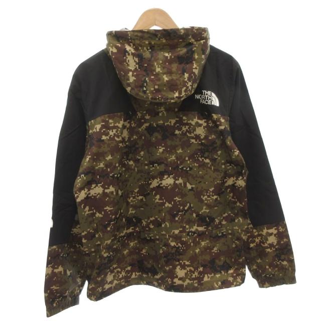 【中古】ザノースフェイス ホワイトレーベル PERIL WIND JACKET マウンテンパーカー ジャケット M カーキ 茶_1